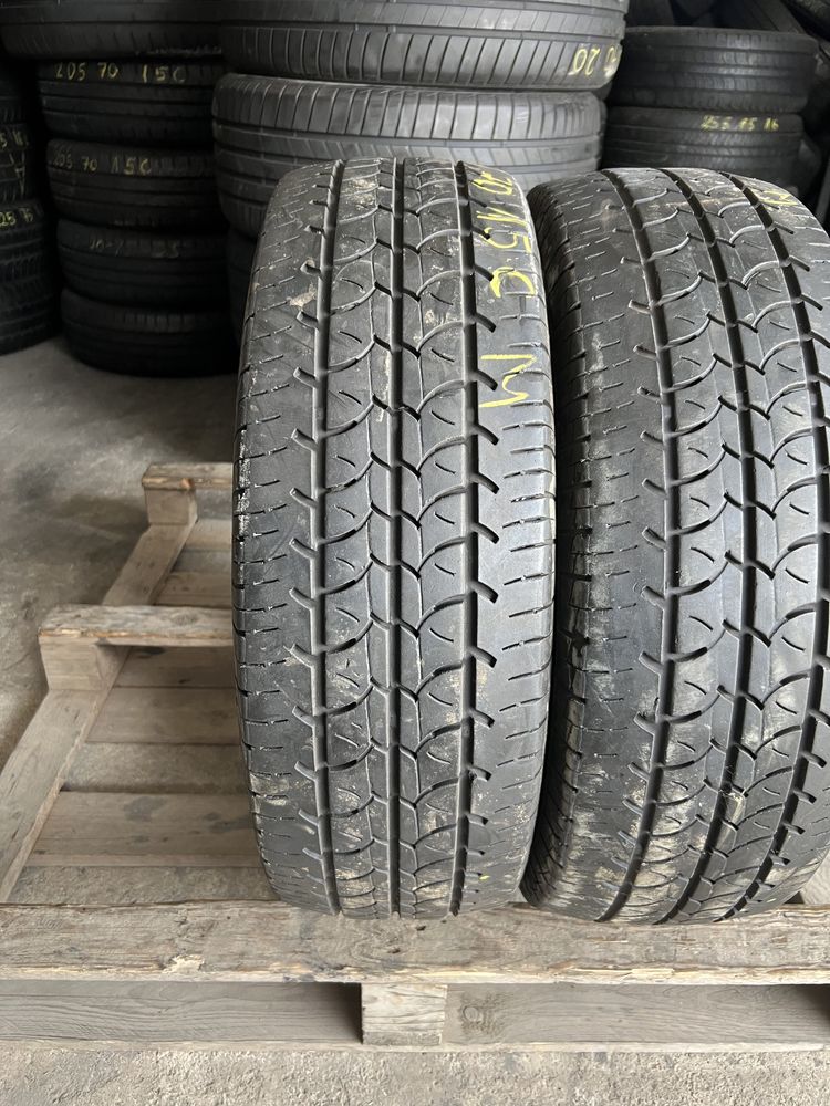2 anvelope de vara 215/70/15C Barum 6 mm!