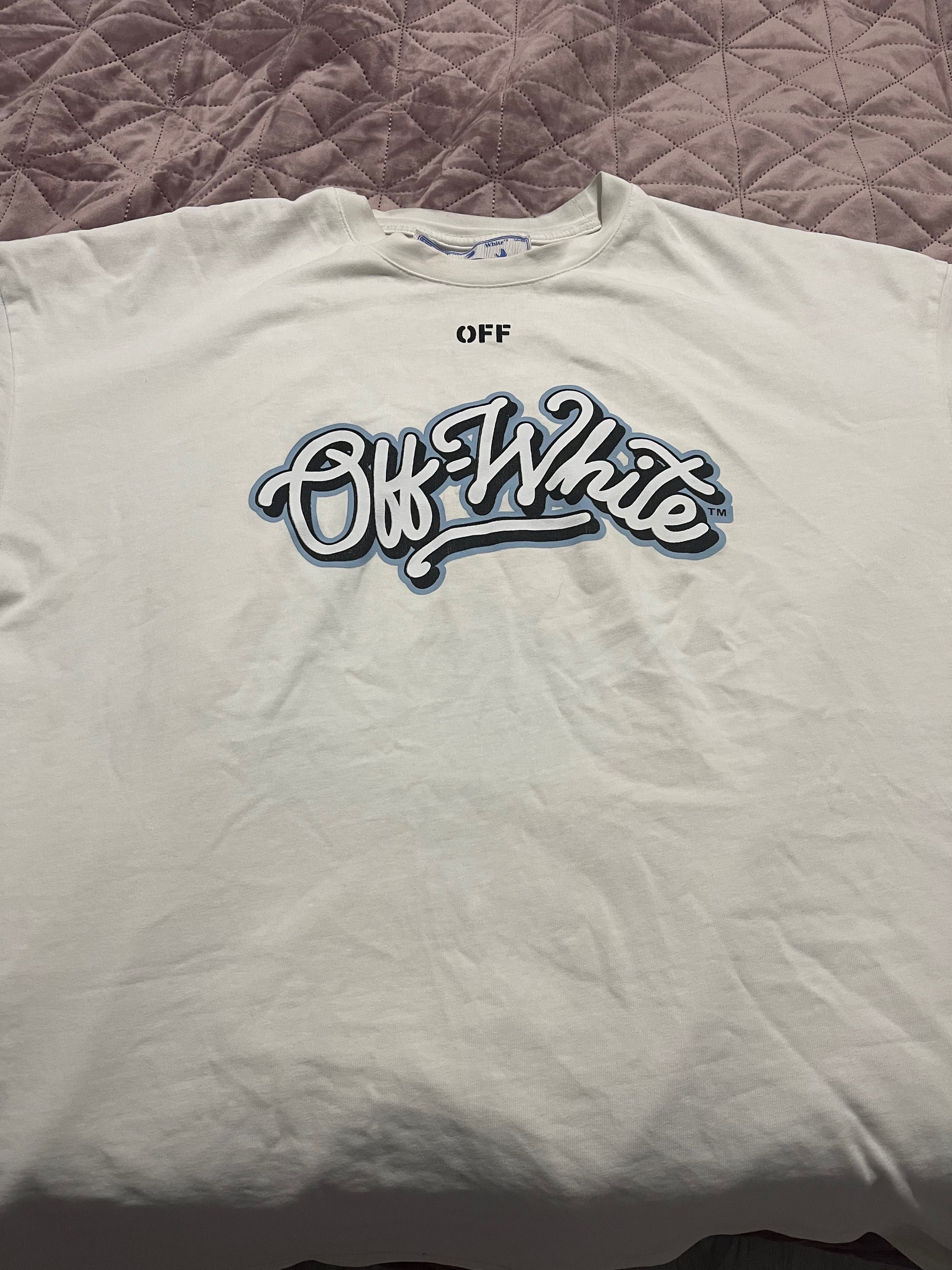 tricou off white  bulls abloh