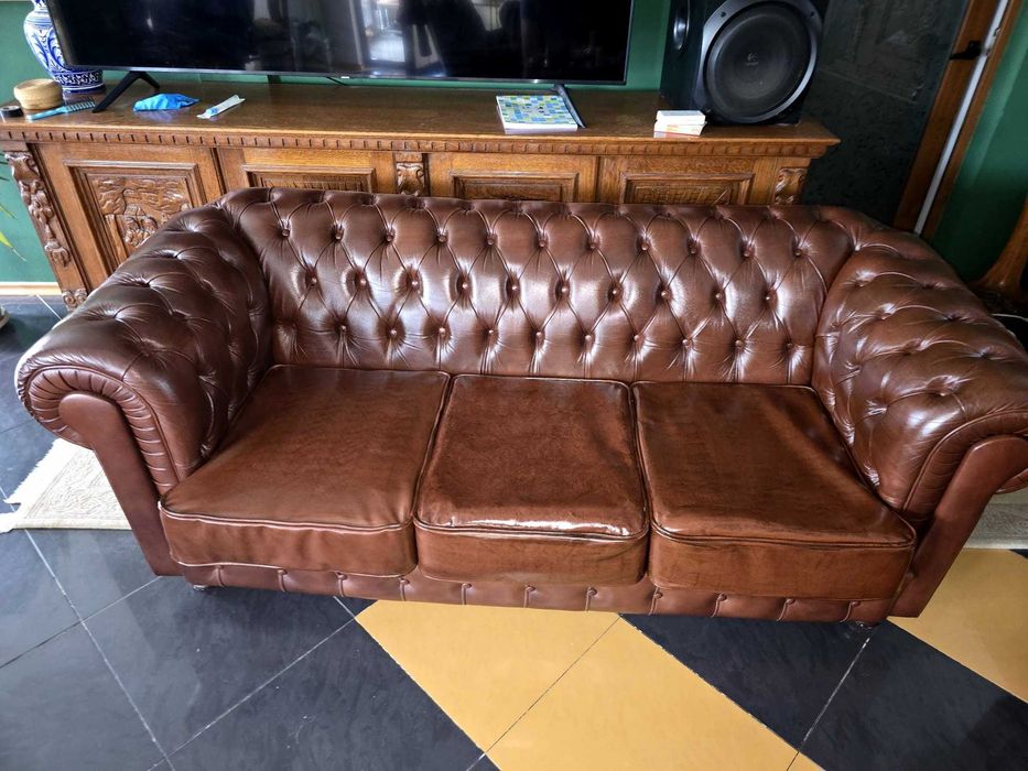 Set canapele CHESTERFIELD 3+3 original UK