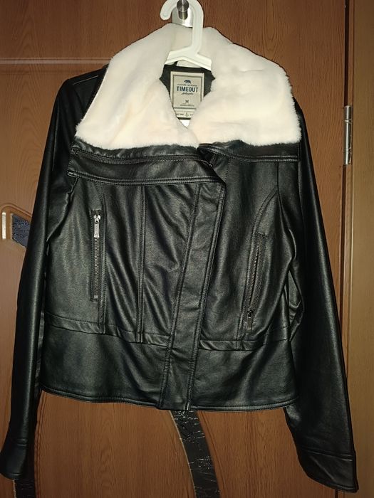 Geacă piele damă, mărimea M