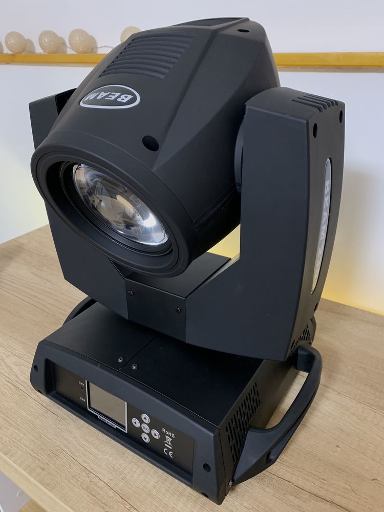 Moving Head Beam 7R 230W, bec OSRAM (NOU)