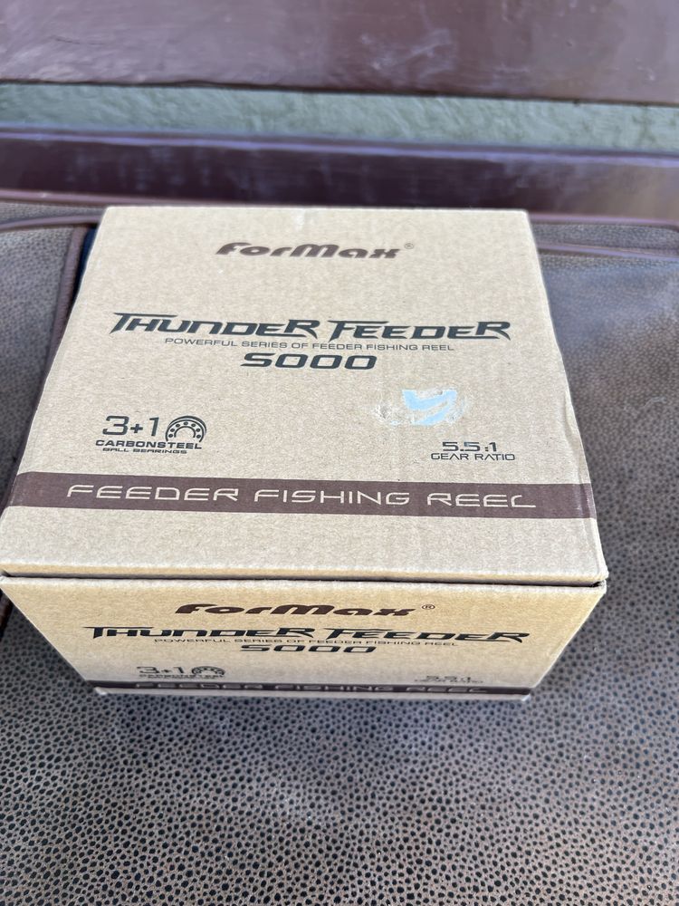 Макари 2 бр.Formax thunder feeder 5000 и Formax rivercraft feeder 4000