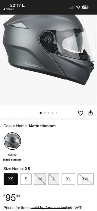 Vand doua casti flip ul moto CGM marime L