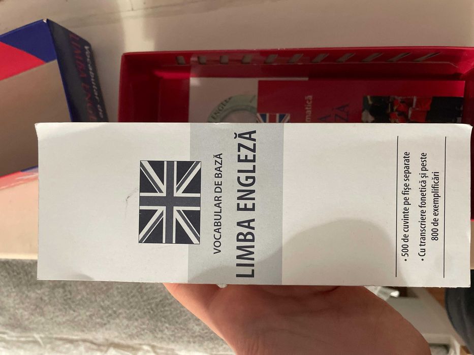 Vocabular de baza limba engleza + CD + manual gramatica