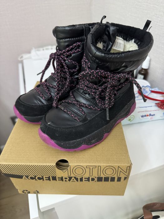 Сапоги зимние на девочку