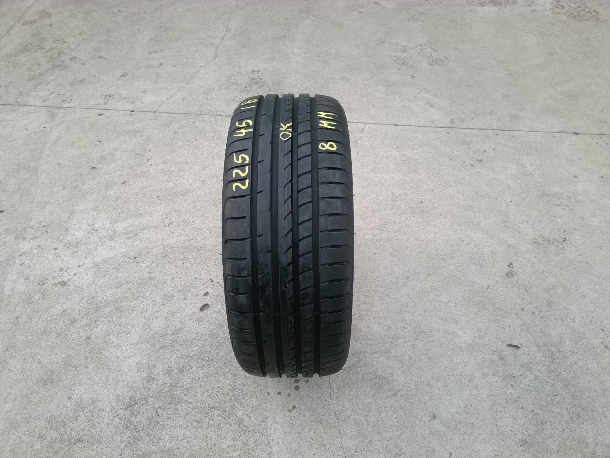 O anvelopa de vara 225 45 18 goodyear F 1 asymmetric 2 profil 8 mm