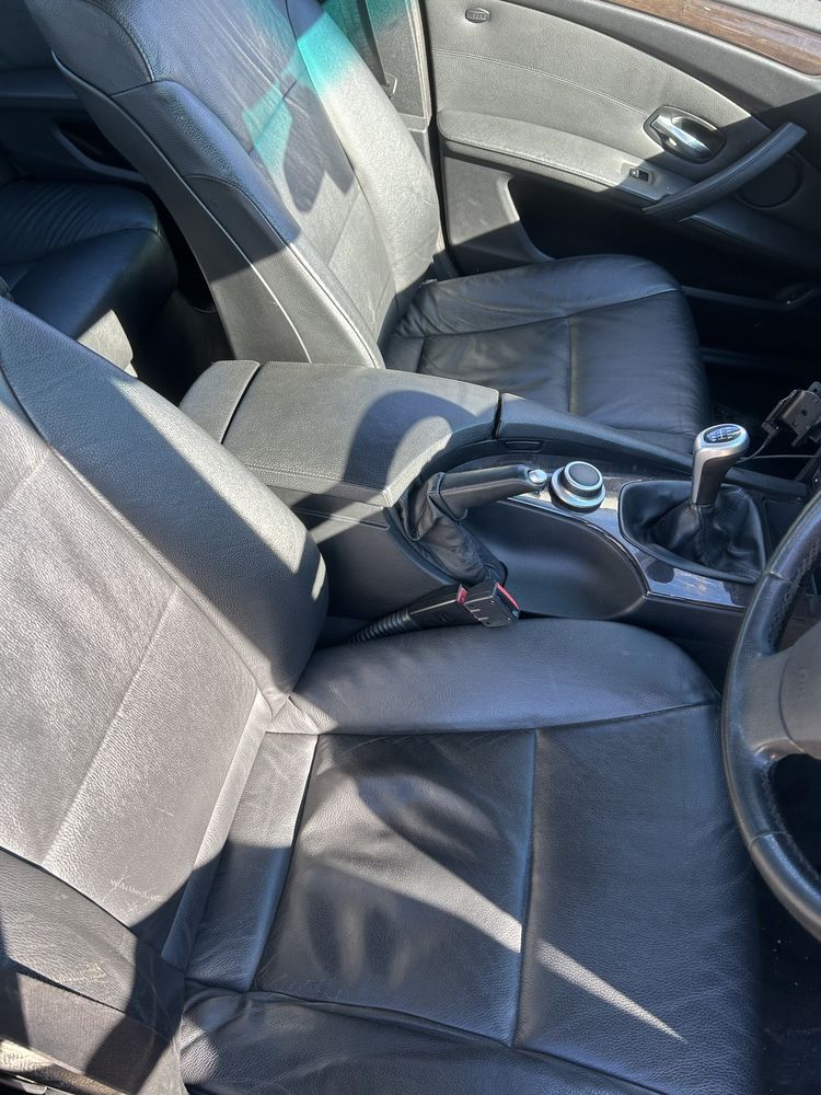 БМВ Е60 2.0д 177 ръчка на части BMW E60Lci