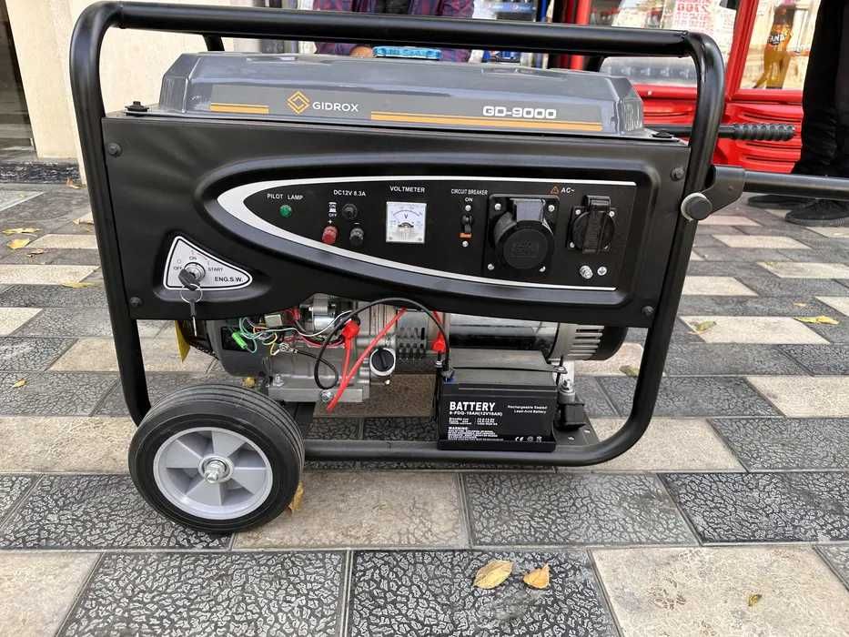 Generator 7.5 kw Gidrox (ДОСТАВКА БЕСПЛАТНО)