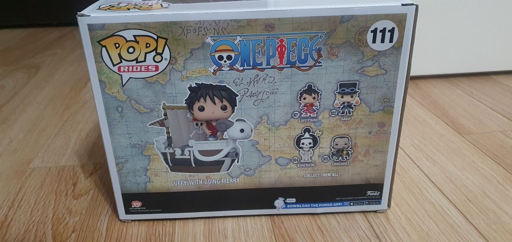 Funko Pop One Piece, Luffy With Going Merry,  Fall Convention 2022