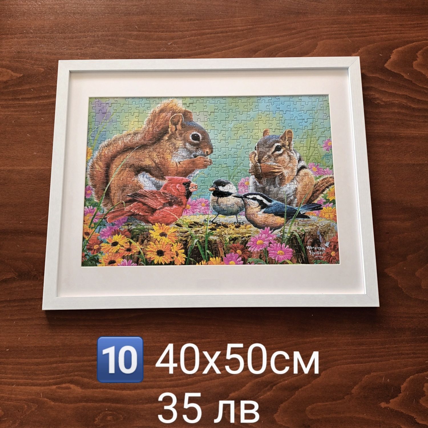Картина-пъзел в рамка 40х50см