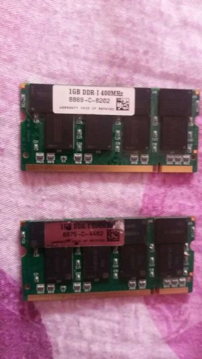 Memories Ram DDR 1 1Gb