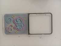 Husa telefon Samsung Z Flio 6, magnetica, alb