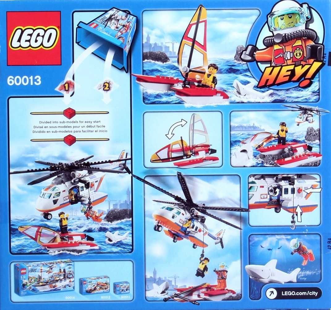LEGO City 60013 Elicopterul Garzii de coasta
