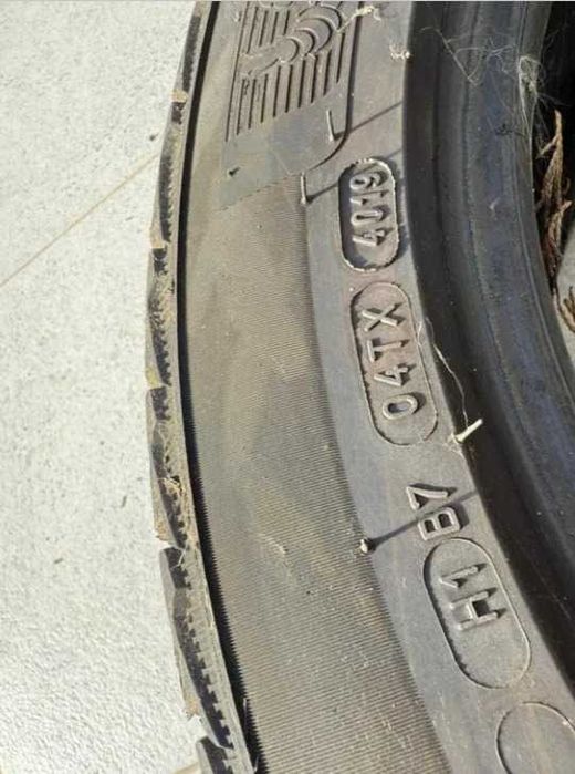 Anvelope IARNA M+S 245/45 R18 MICHELIN Pilot Alpin - Stare foarte buna