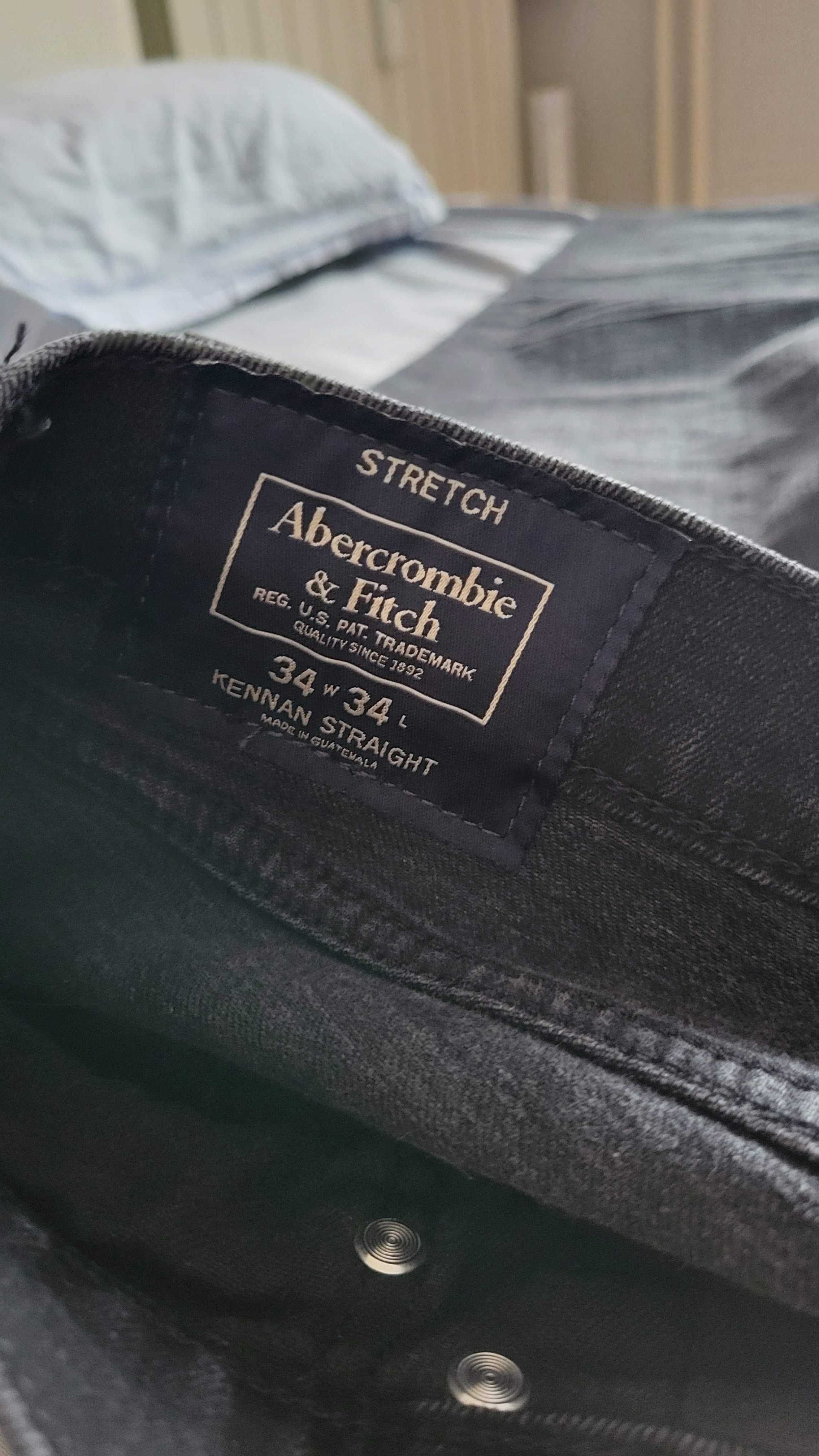 Уникални дънки! Abercrombie & Fitch, Kennan Straight (90 евро), нови!