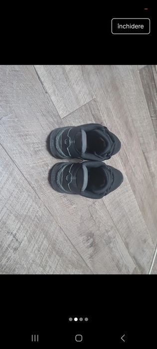 Papucii Nike StarRunner 4 Negri