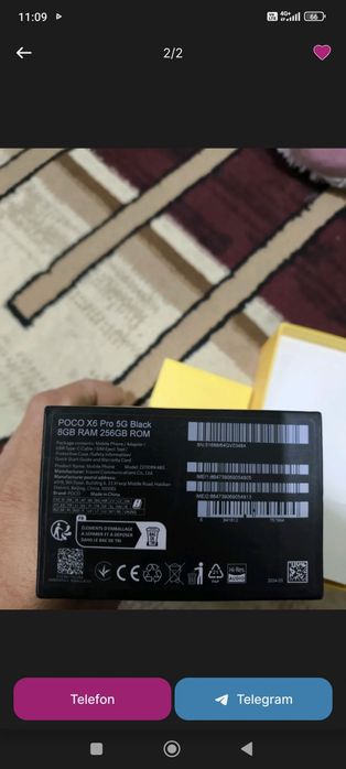 Poco x6 pro 5g 8/256