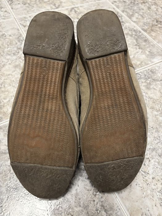 Дамски боти от ествствен велур, номер 38