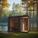 Sauna exterior premium Aspen