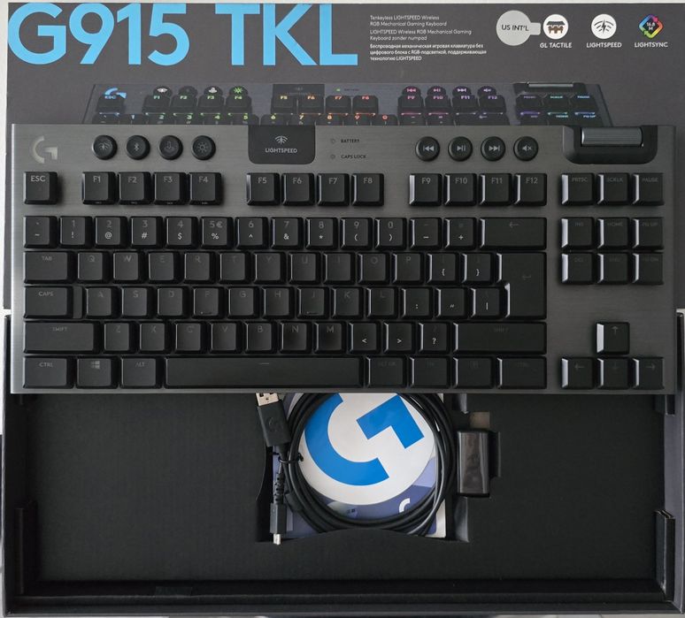 Logitech G915 TKL si G502 X Plus set premium de gaming