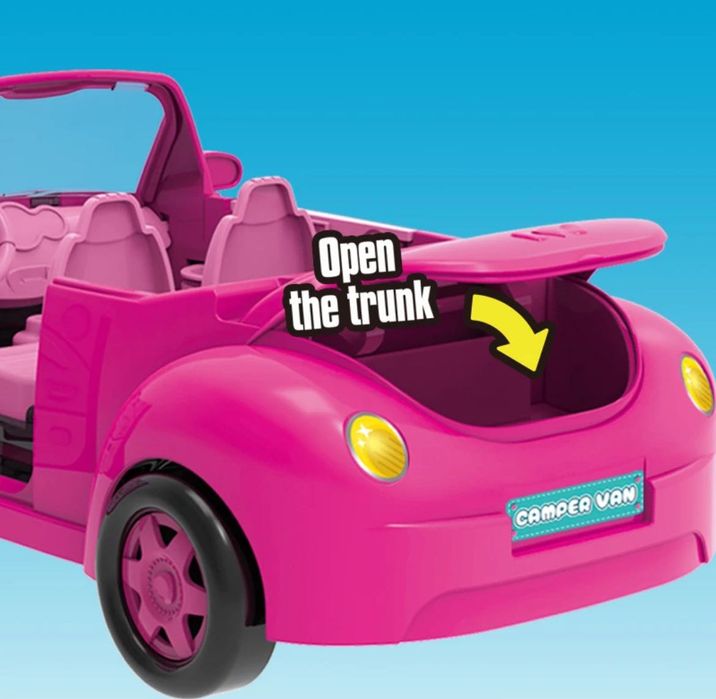 Кукла в машине игрушка