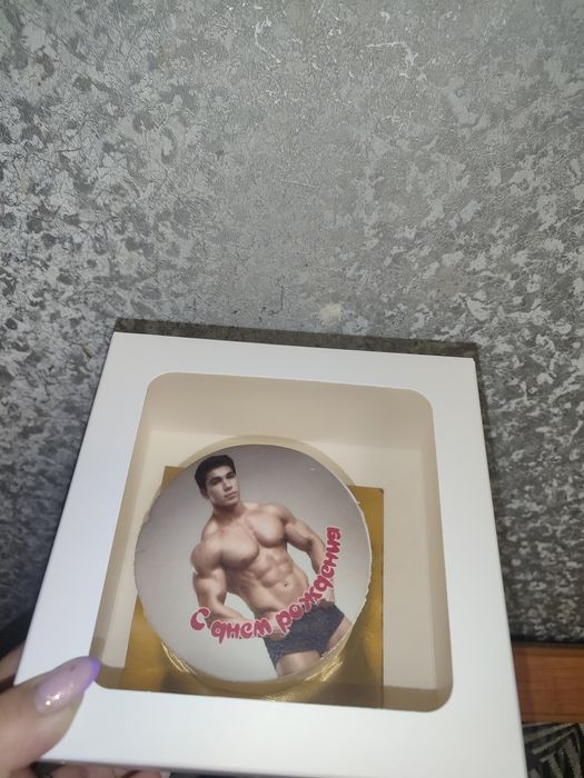 Бенто торт с фото. Фототорт