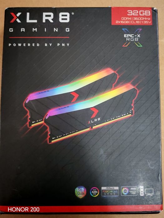 PNY XLR8 DDR4 2x16gb 3200mhz RGB