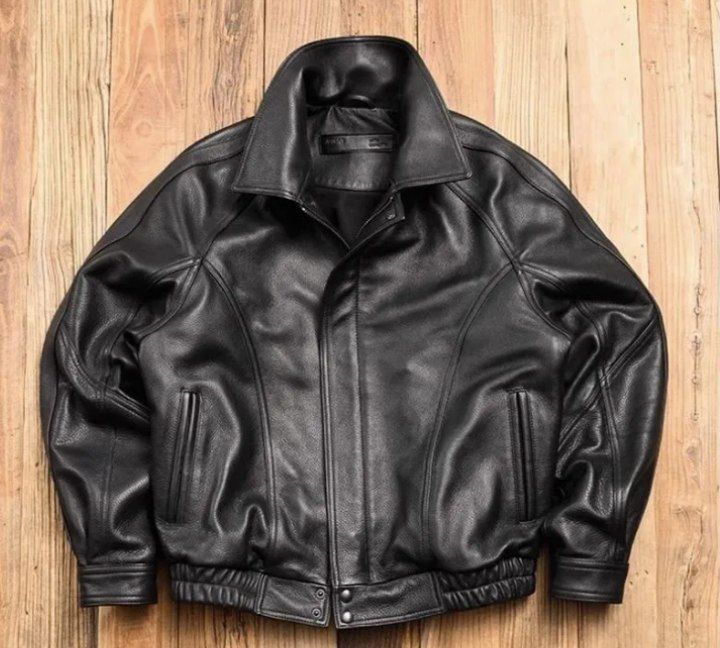 Кожаный бомбер opium Rick Owens type