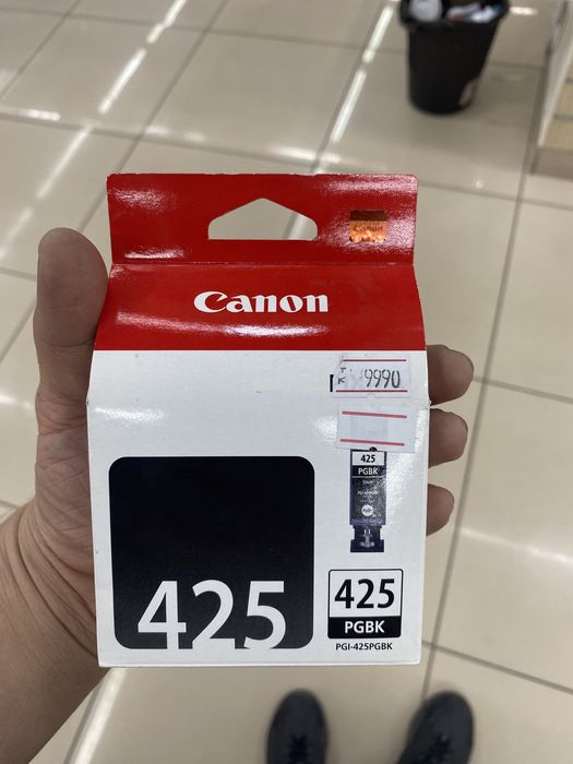 Картридж  на canon модэль 425 black/черный цвет