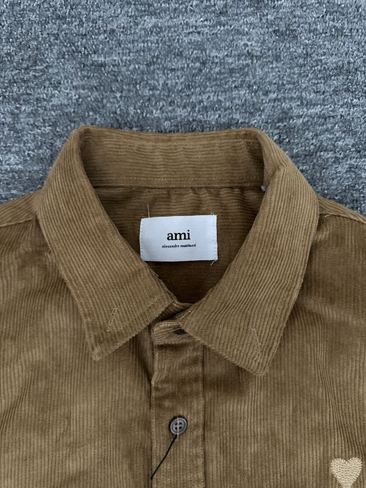 Оригинална Ami Paris Кадифена Риза Нова!