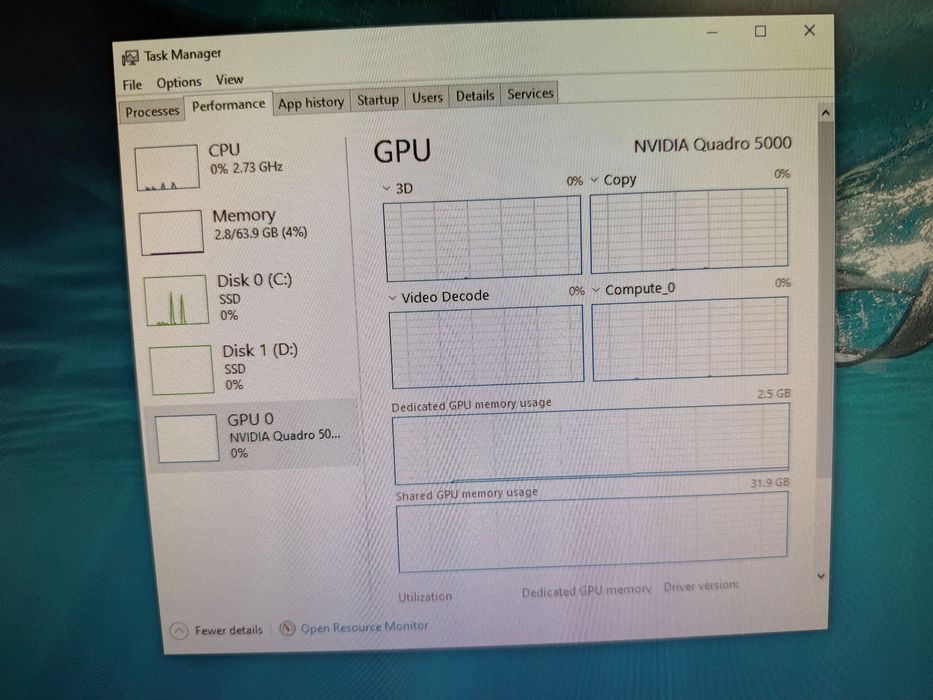 Unitate calculator Lenovo p510, intel 28 core, 64 gb ram, Quadro 5000