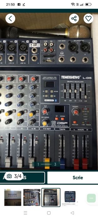 Mixer Profesional Temisheng L05