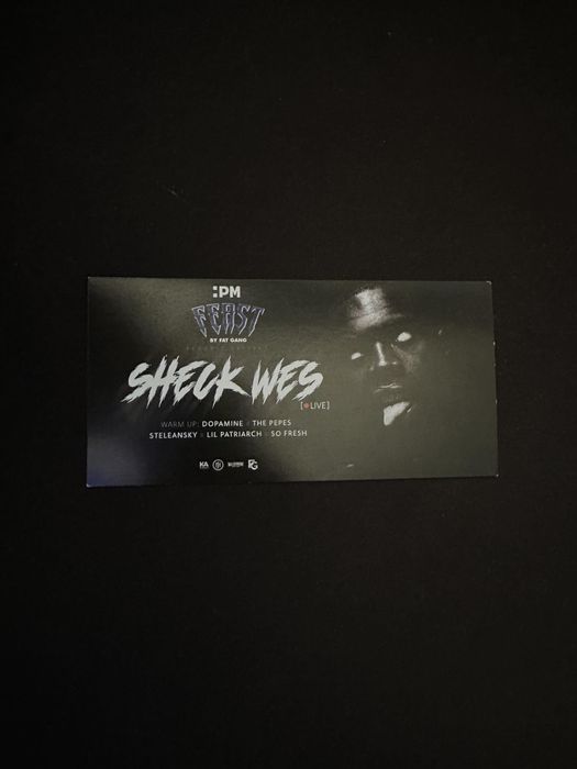Билет за Sheck Wes