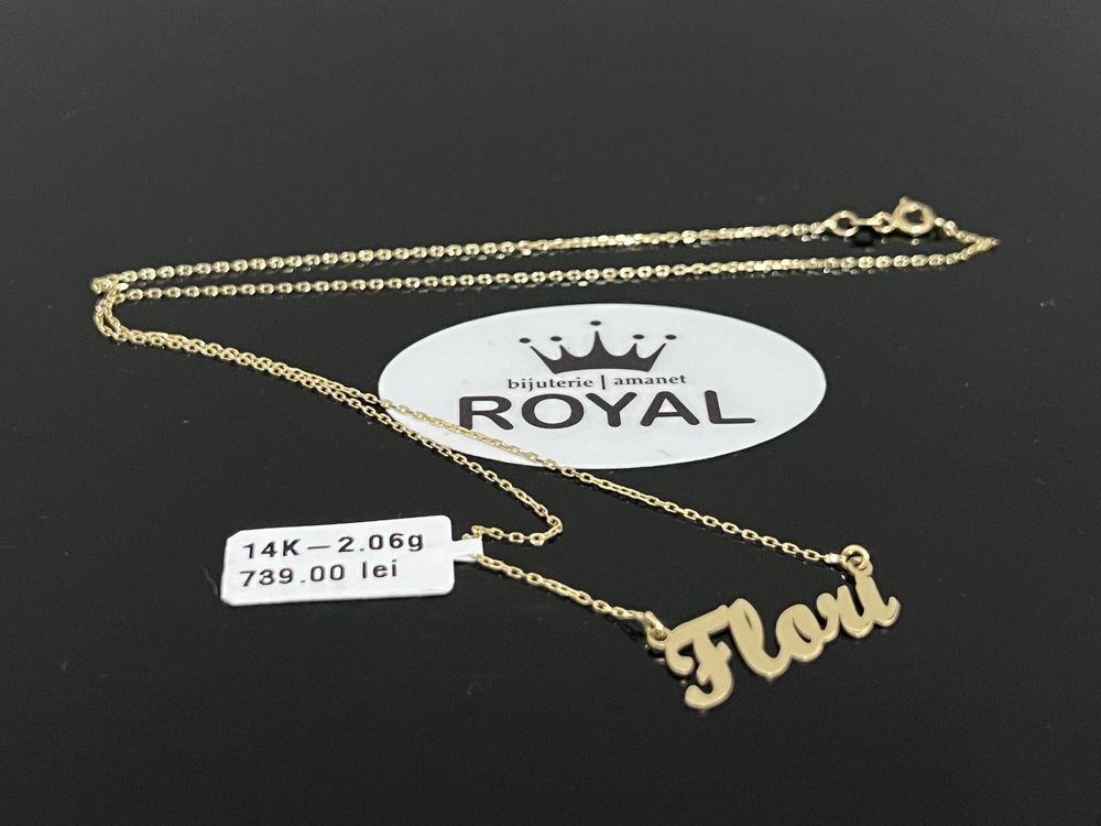 Bijuteria Royal CB : Lant aur 14k 2,06 grame