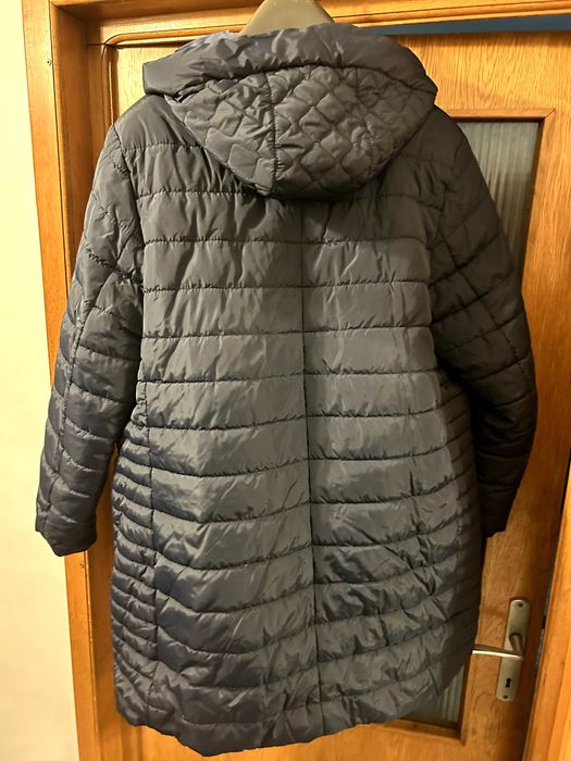 Vand Geaca Calduroasa Femei Marimea 60 XXL Albastra - Noua Cu Eticheta