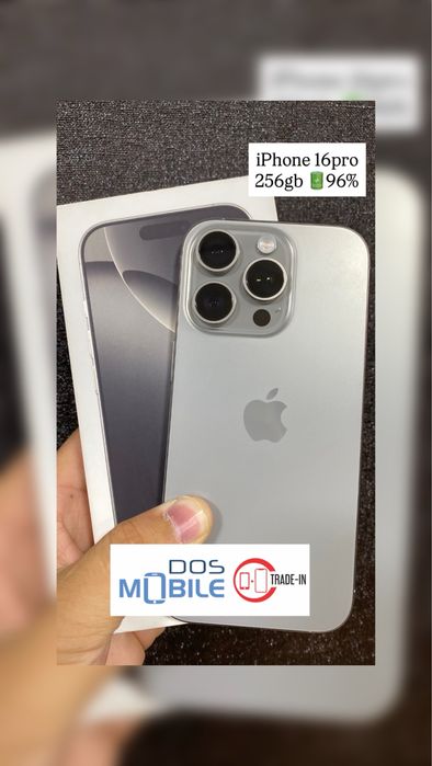 iPhone 16pro Айфон 16про 256гб 96% емкость батареи