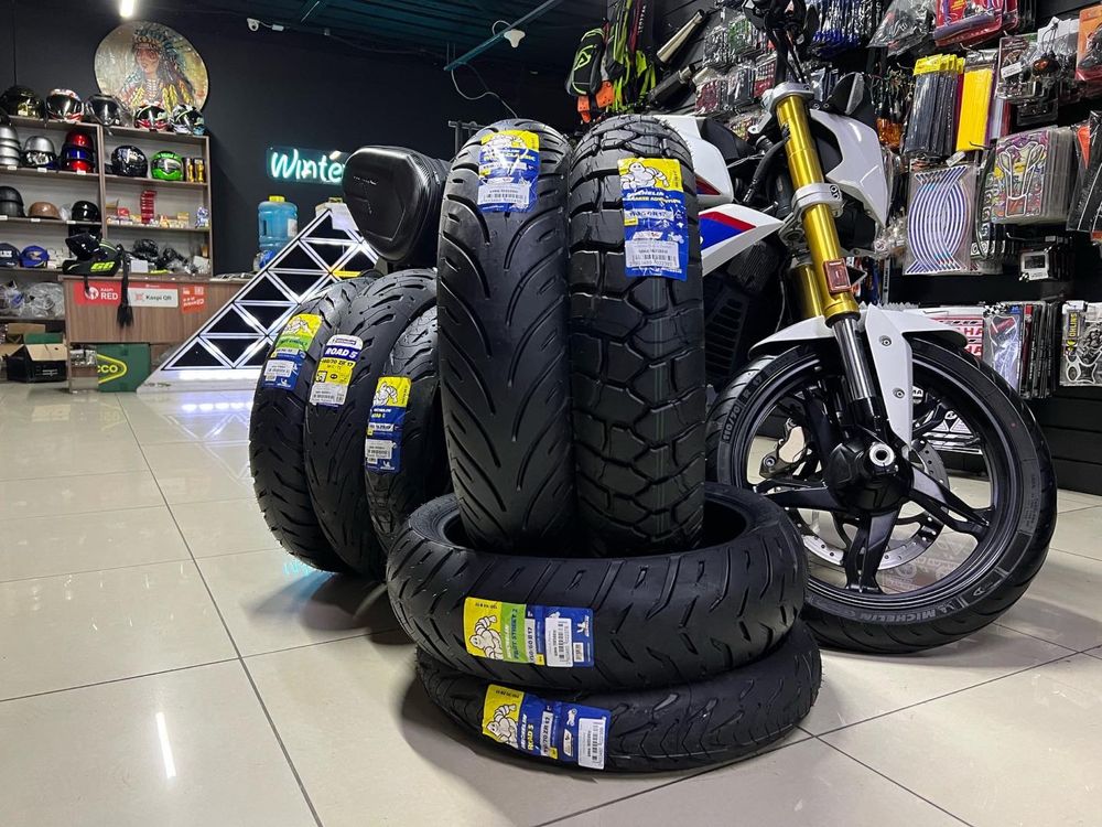 Новая, Фирменная Моторезина/Мотошины от Бренда MICHELIN (Мишлен).