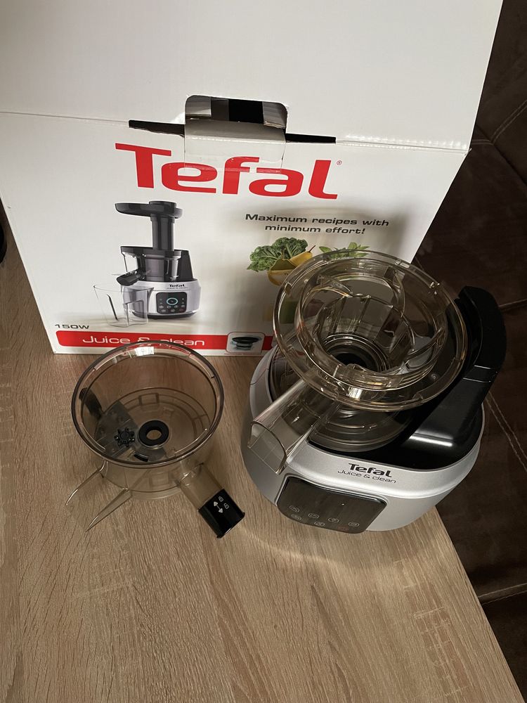 Сокоизстисквачка (студено пресоване)/Цитруспреса TEFAL JUICE & CLEAN