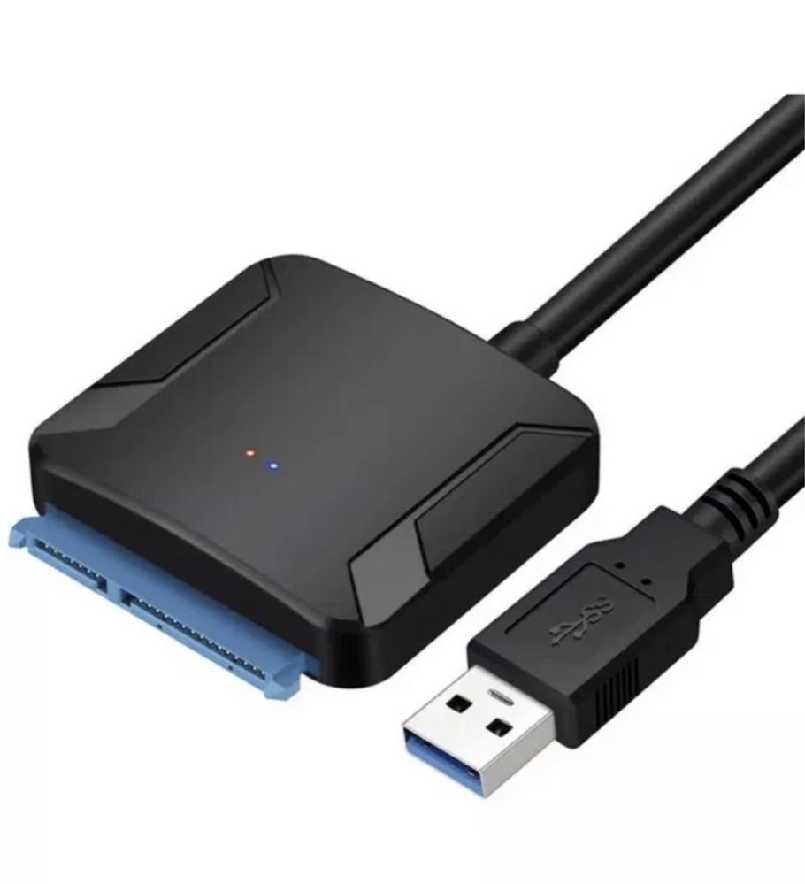 NOU Adaptor SATA la USB 3.0 + alimentare optional