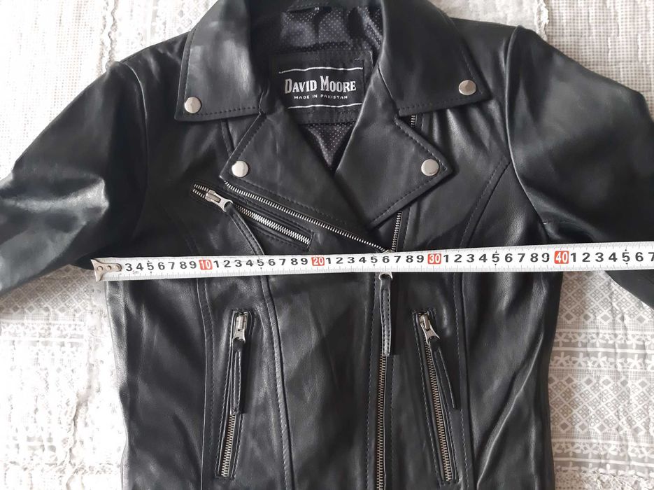 2бр Дамско късо яке естествена кожа ,S и M