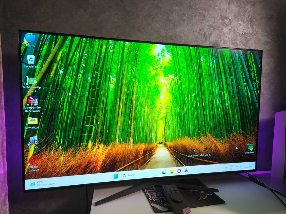 Monitor gaming OLED UltraGear 48" 4K 138HZ