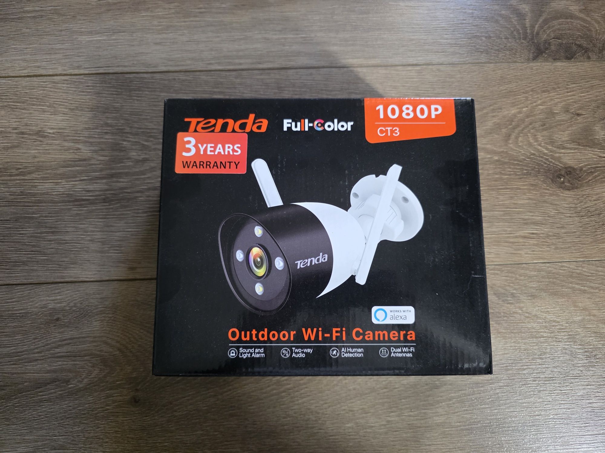 Нова/неизползвана Wi-fi камера Tenda C3 1080P