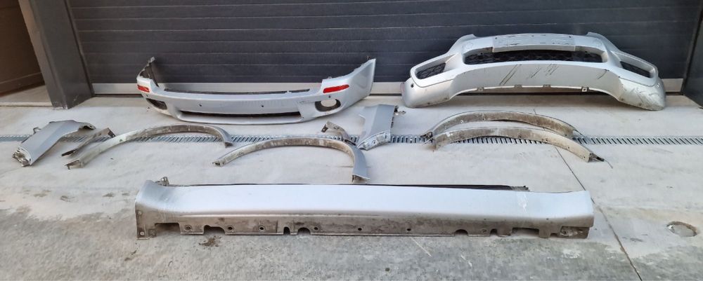 Bara fata spate praguri overfender m pachet bmw x5 e70 nfl