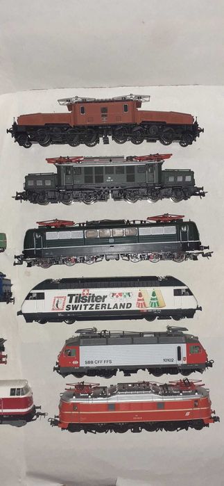 Locomotive scara HO trenulet electric