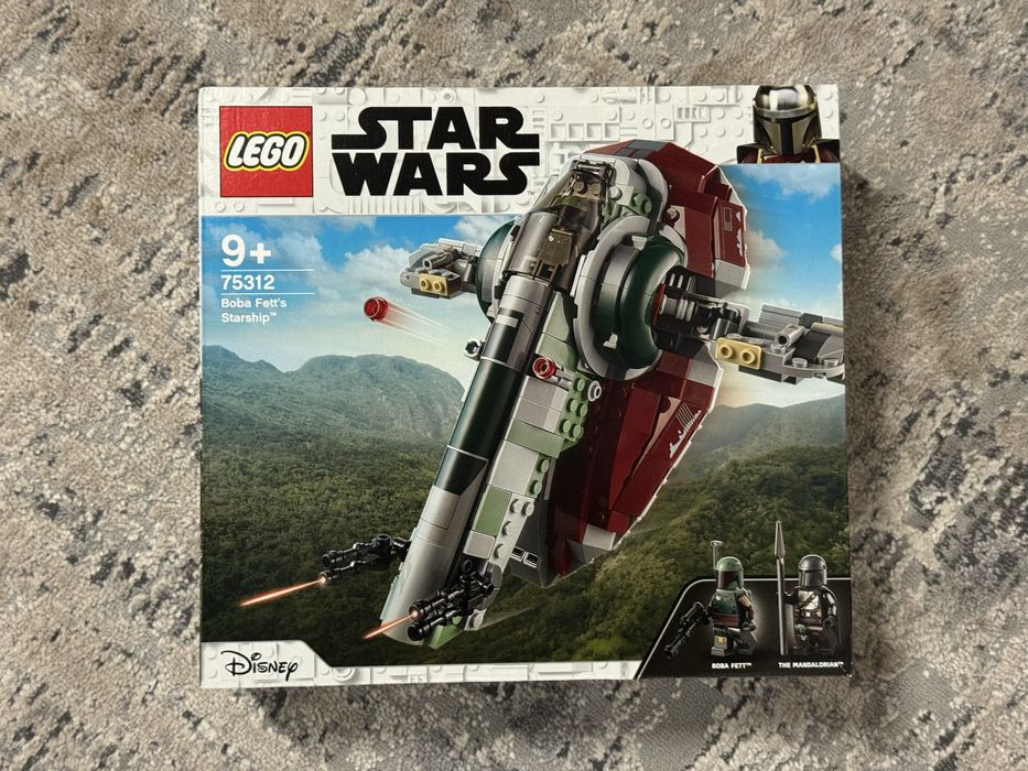Lego Star Wars 75312, Boba Fett’s Starship, Nou Sigilat
