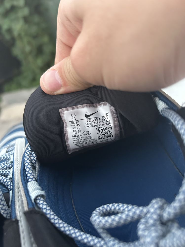 Продавам Nike Air Max 97 blue-white