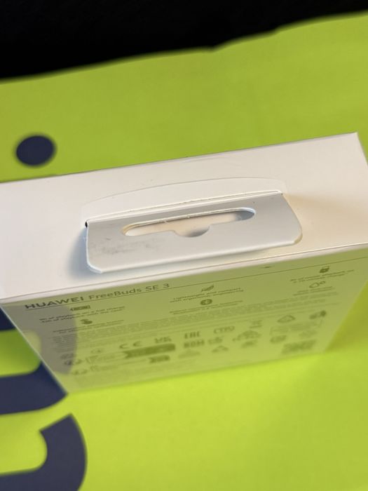 ЗАПЕЧАТАН Huawei FreeBuds SE 3 Yettel Гаранция до 2027 г. Black