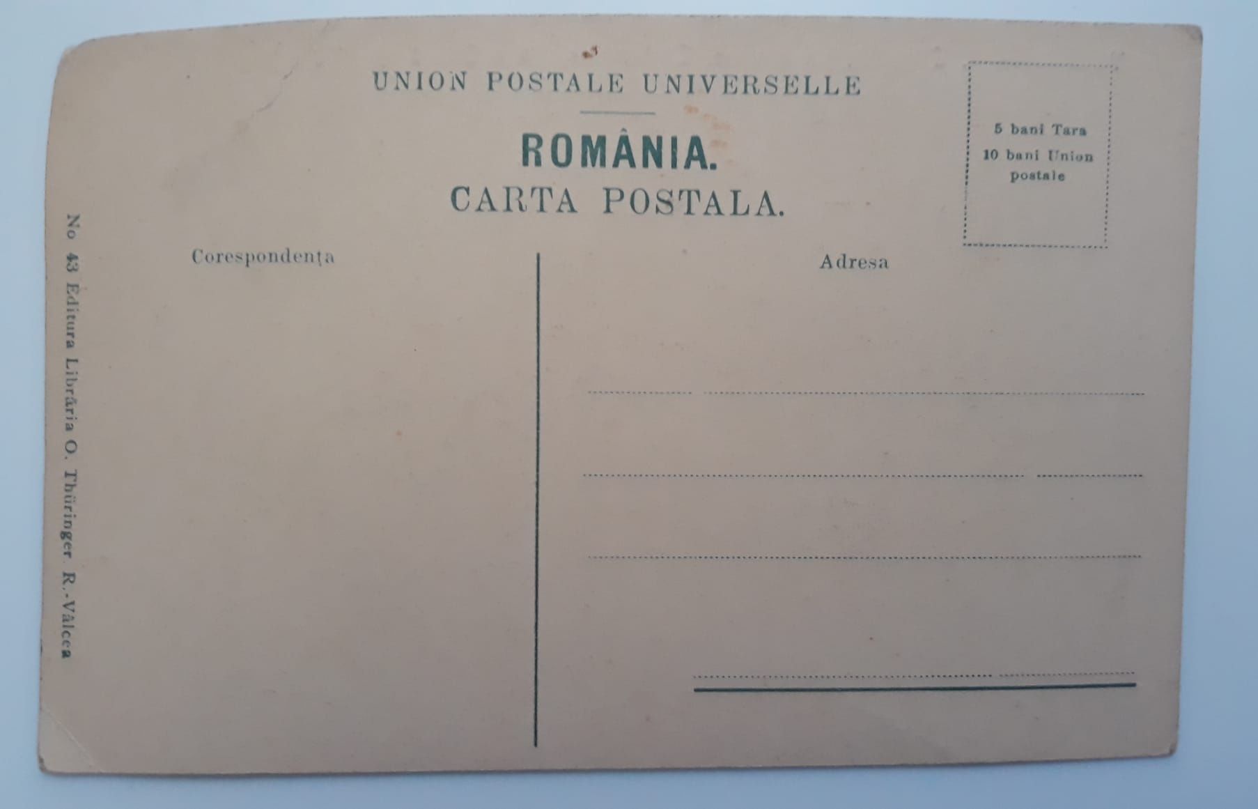 Cărți postale rare de colecție nu trimit în tara predare personala în