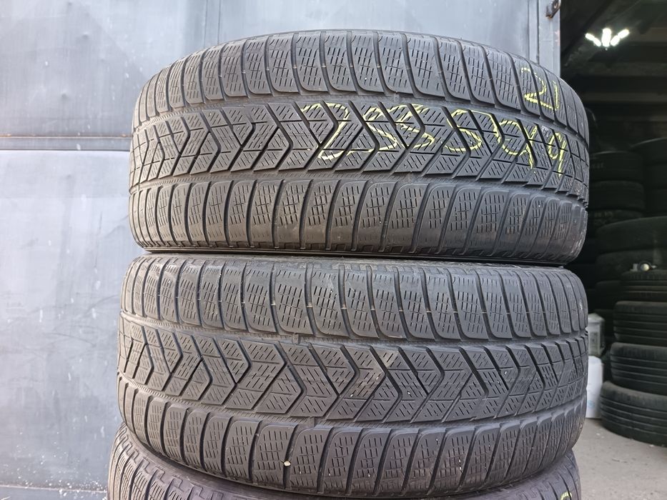 Anvelope MS iarna 255 50 19 pirelli 2021 și 2023 6-6.5mm
