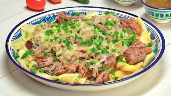 Вкусный домашний бешбармак, корейский кукси и выпечка